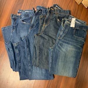 4 pairs Children’s Place jeans, 10 husky bootcut
